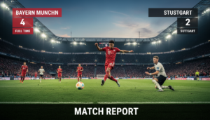 Kết quả Bayern Munich vs Stuttgart