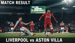 Kết quả Liverpool vs Aston Villa